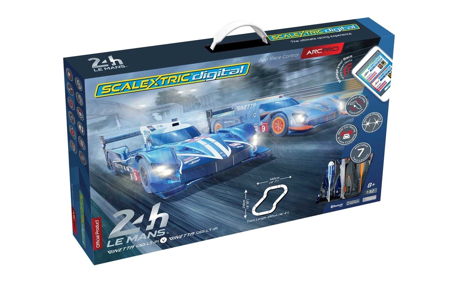 Scalextric - ARC Pro 24h Le Mans slot car set