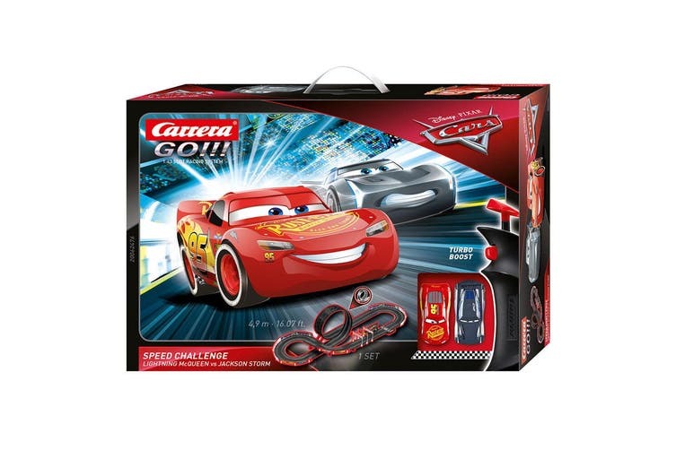 lightning mcqueen slot car set