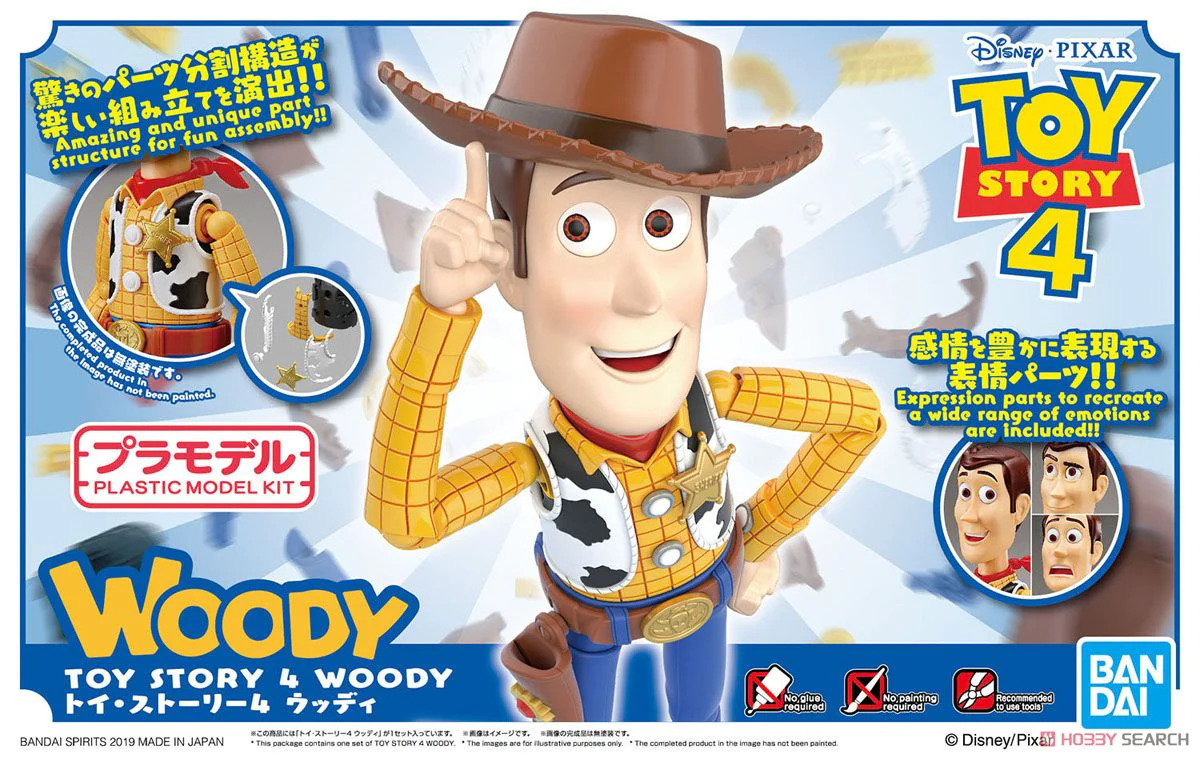 Bandai - Toy Story 4 Woody