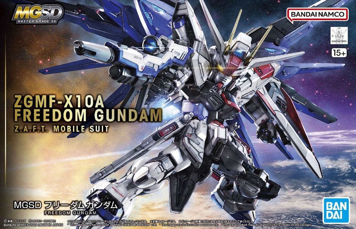 Bandai - Master Grade SD Freedom Gundam