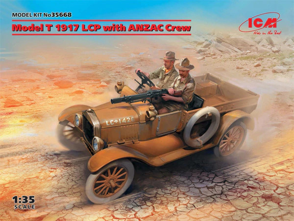 ICM - 1/35 Model T 1917 LCP with ANZAC Crew