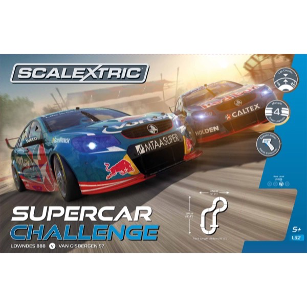 scalextric v8 supercar challenge set