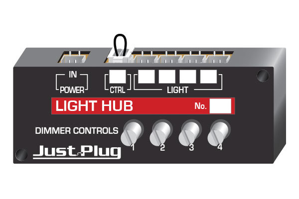 Woodland Scenics - Just Hub Light Hub