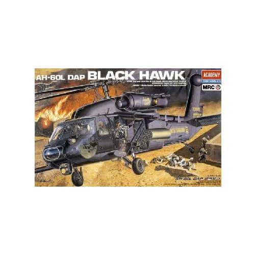 Academy - 1/35 AH-60L DAP Black Hawk Plastic Model Kit [12115]