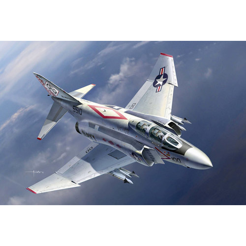 Academy - 1/48 USN F-4J VF-102 Diamondbacks Plastic Model Kit [12323]