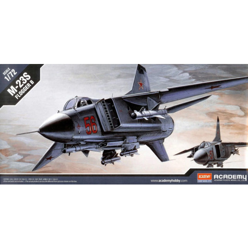 Academy - 1/72 M-23S Flogger B Plastic Model Kit [12445]