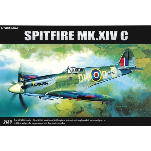 Academy - 1/72 Spitfire Mk.XIVc Plastic Model Kit [12484]