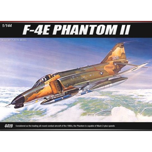 Academy - 1/144 F-4E Phantom II Plastic Model Kit [12605]