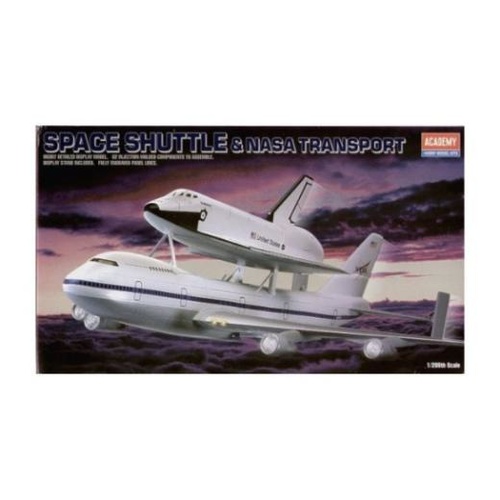 Academy - 1/288 Shuttle & 747 Carrier Plastic Model Kit [12708]