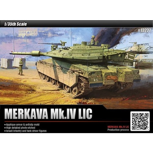 Academy - 1/35 Merkava Mk.IV LIC Plastic Model Kit [13227]