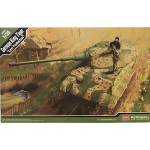 Academy - 1/35 German Kingtiger "Last Production" Plastic Model Kit [13229]