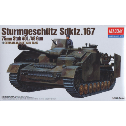 Academy - 1/35 Sturmgeschutz IV Plastic Model Kit [13235]