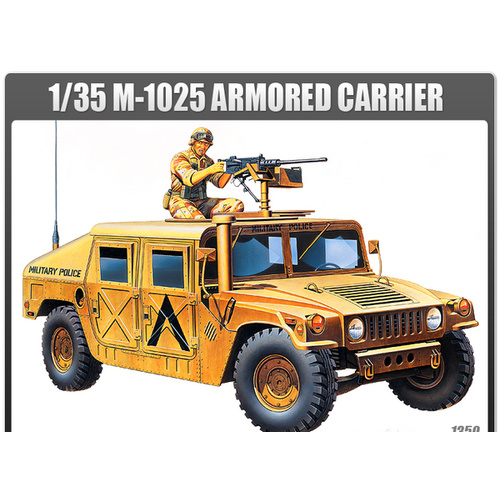 Academy - 1/35 M-1025 Armored Carrier Plastic Model Kit [13241]