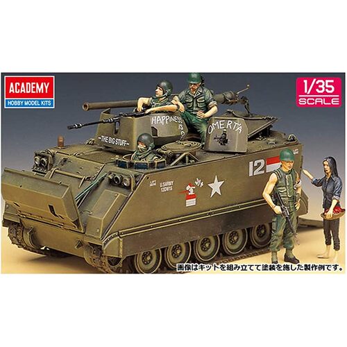 Academy - 1/35 M113A1 Vietnam Version Plastic Model Kit *Aus Decals* [13266]