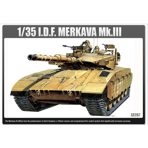 Academy - 1/35 I.D.F. Merkava Mk III Plastic Model Kit [13267]