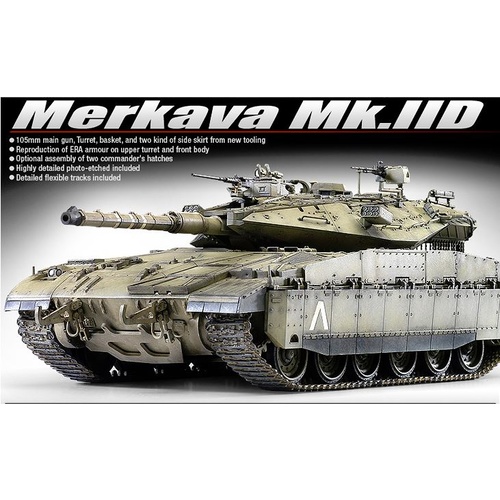 Academy - 1/35 Merkava Mk.IID Plastic Model Kit [13286]