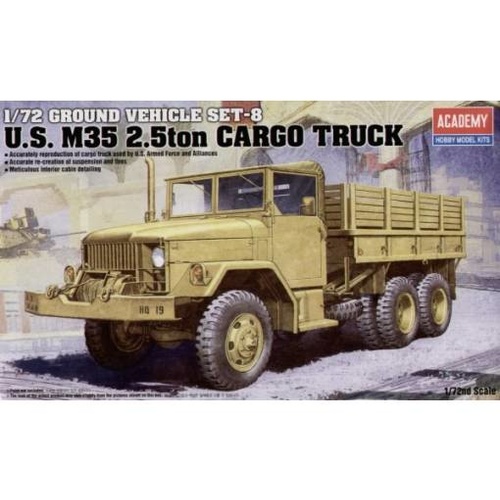 Academy - 1/72 M35 2.5Ton Truck Plastic Model Kit [13410]