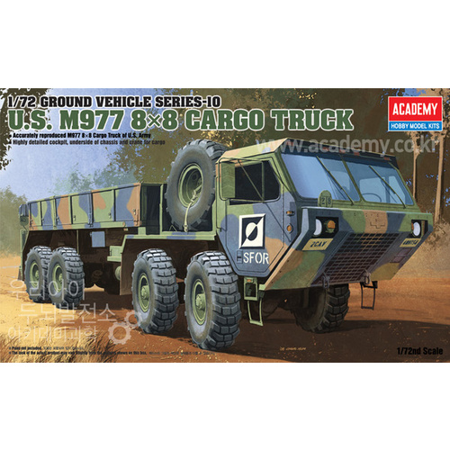 Academy - 1/72 M997 8X8 Oshkosh Plastic Model Kit [13412]