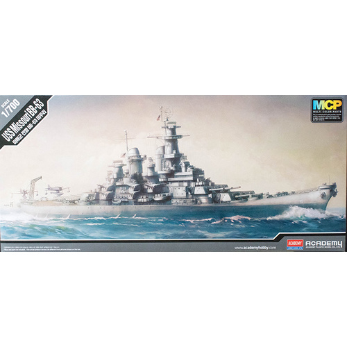 Academy - 1/700 USS Missouri BB-63 MCP Plastic Model Kit [14222]