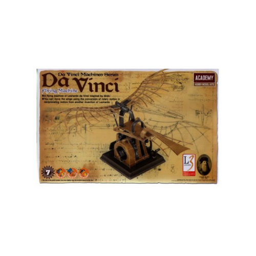 Academy - Davinci Flying Machine Plastic Model Kit [18146]