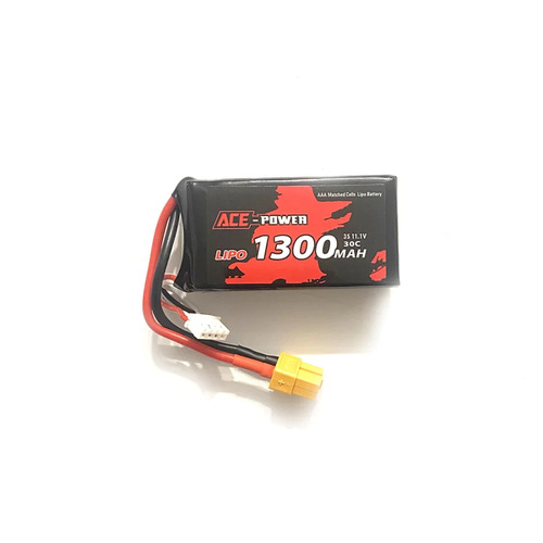 Ace Power - 11.1v 1300mAh SC 30C 3S w/XT-60