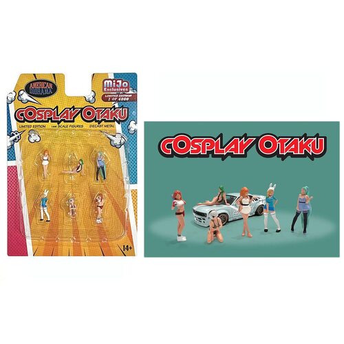 American Diorama - 1/64 Anime64 Diecast Figure Set Accessory