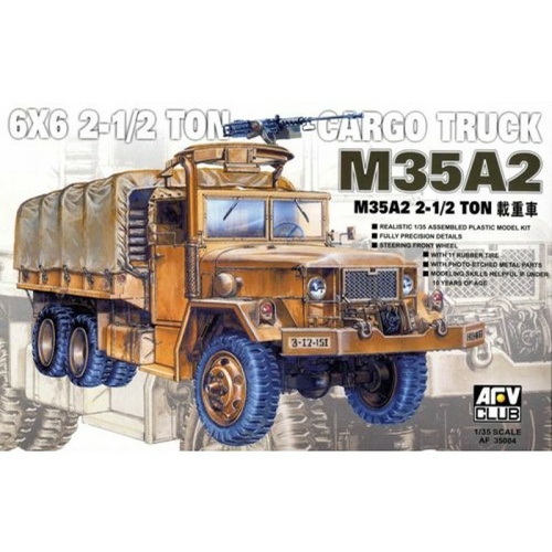 AFV Club - 1/35 M35A2 2 1/2T Cargo Truck Plastic Model Kit