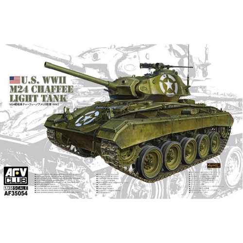 AFV Club - 1/35 U.S. WWII M24 Chaffee Light Tank