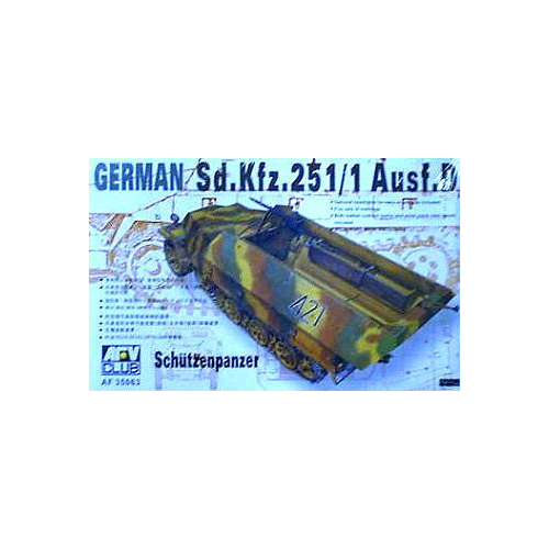 AFV Club - 1/35 Sdkfz251 D/1 HALF TRUCK Schutzenpanzer