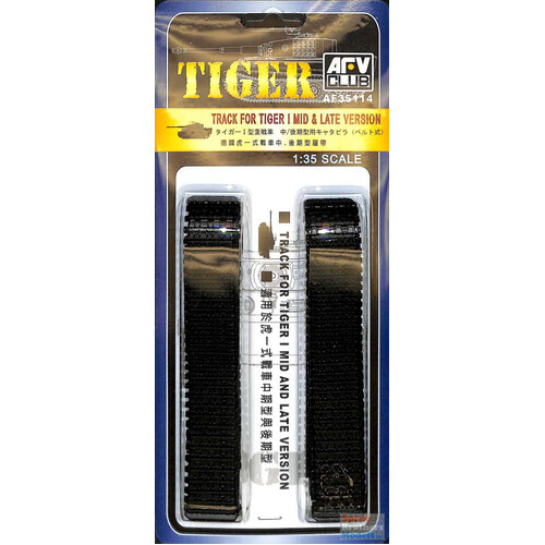 AFV Club - 1/35 TRACK FOR Tiger I MID & LATE VERSION