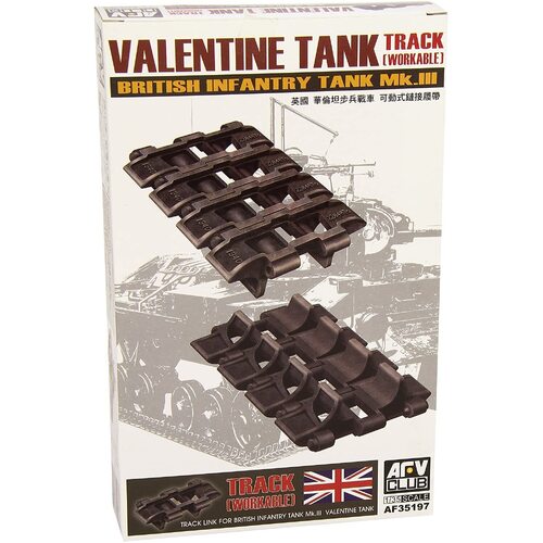 AFV Club - 1/35 Valentine Mk.1 TRACK WORKABLE