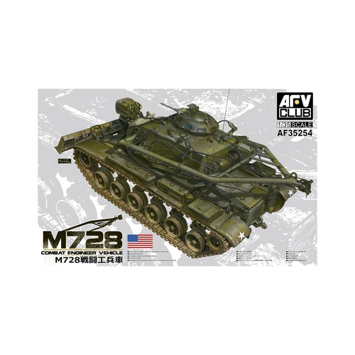 AFV Club - 1/35 Combat Engineer Vehicle M728 Plastic Model Kit