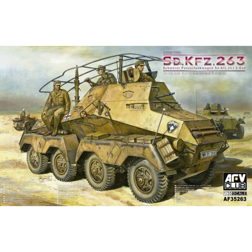 AFV Club - 1/35 Panzerfunkwagen Sd.Kfz.263 8-Rad Plastic Model Kit