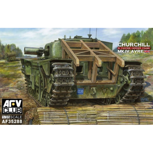 AFV Club - 1/35 Churchill Mk Iv AVRE W/ Fascine Carrier Frame