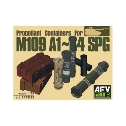 AFV Club - 1/35 Propellant Containers For M109 A1-A4 SPG Plastic Model Kit