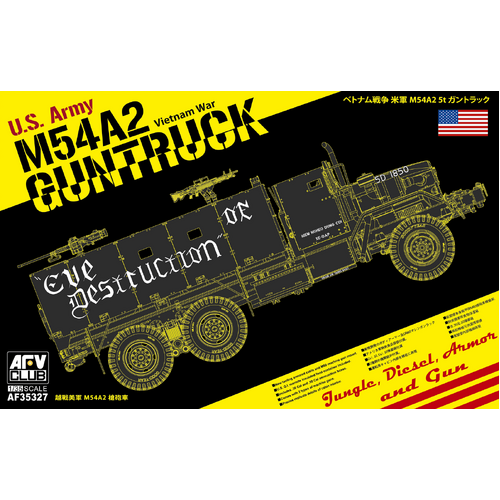 AFV Club 1/35 M54A2 5-ton Gun truck [35327]