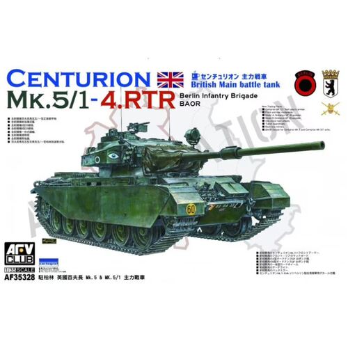 AFV Club - 1/35 Centurion MK.5/1-4.RTR Berlin Infantry Brigade