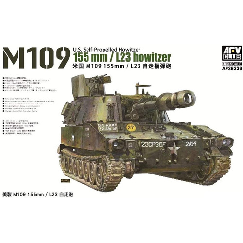 AFV Club - AF35329 1/35 M109 155mm/L23 Howitzer Plastic Model Kit