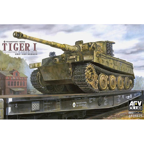 AFV Club - 1/35 TIGER I IN TRANSPORTING (LATE VERSI0N)