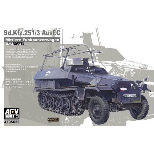 AFV Club - 1/35 Sd. Kfz. 251/3 Ausf. C (commander Vehicle)