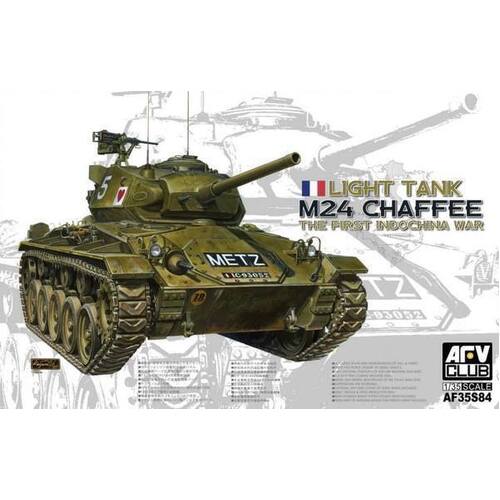 AFV Club - 1/35 M24 Chaffee Light Tank the First Indochina War  French Army