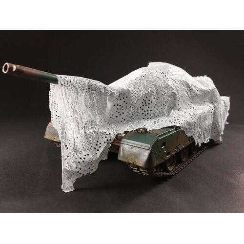 AFV Club - 1/35 ACCESSORY CAMOUFLAGE NET-Snow  Gray