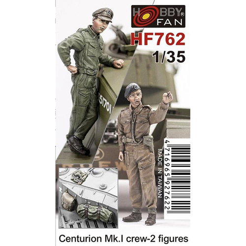 AFV Club - HF762 1/35 Centurion MK.1 Crew (2 figures) Plastic Model Kit