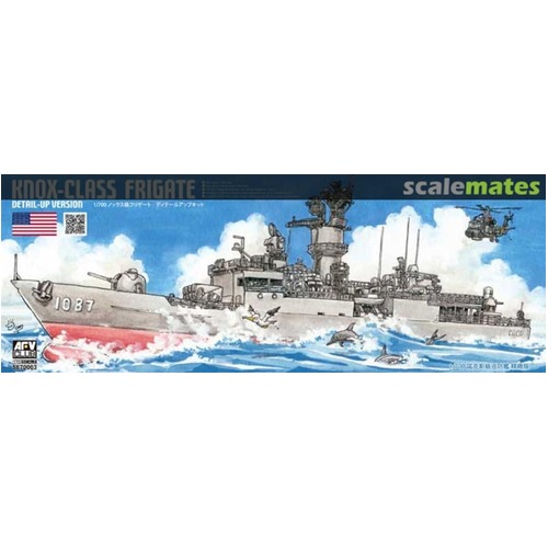 AFV Club - SE70003 1/700 Knox-class Frigate Detail-up version Plastic Model Kit