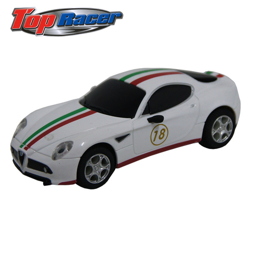 AGM Alfa Romeo 8C white/Stripe 1/43