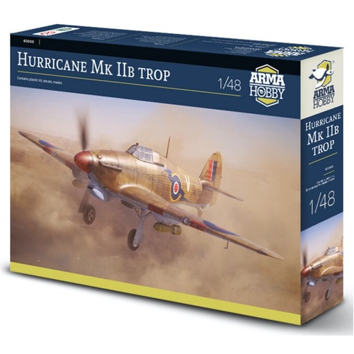 Arma Hobby 1/48 Hurricane Mk.IIb Trop Plastic Model Kit