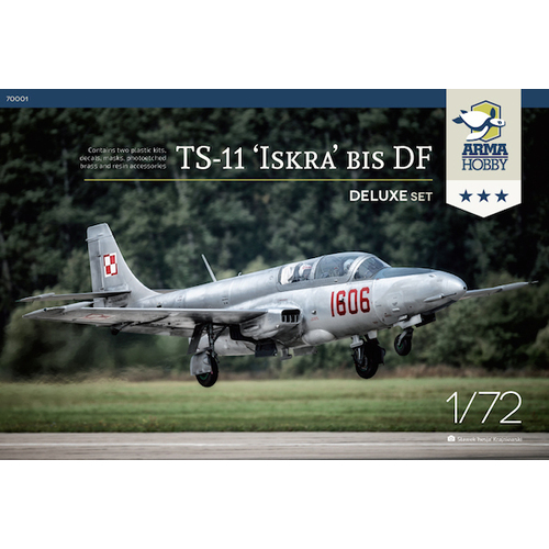 Arma Hobby - 1/72 TS-11 Iskra Deluxe Set Plastic Model Kit [70001]