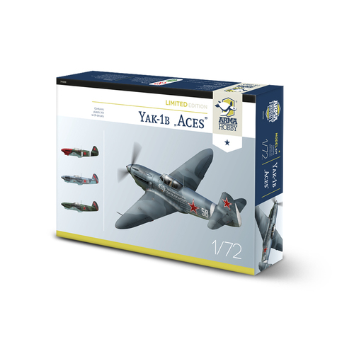 Arma Hobby - 1/72 Yak-1b "Aces" Limited Edition Plastic Model Kit [70030]