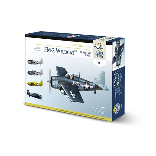 Arma Hobby - 1/72 FM-2 Wildcat "Training Cats" Limited Edition Plastic Model Kit [70034]