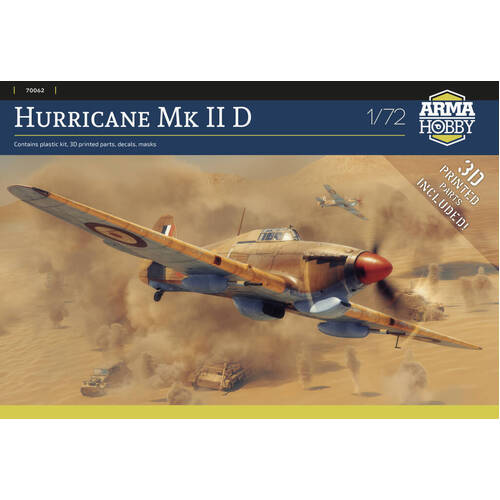 Arma Hobby - 1/72 Hurricane Mk II D Plastic Model Kit